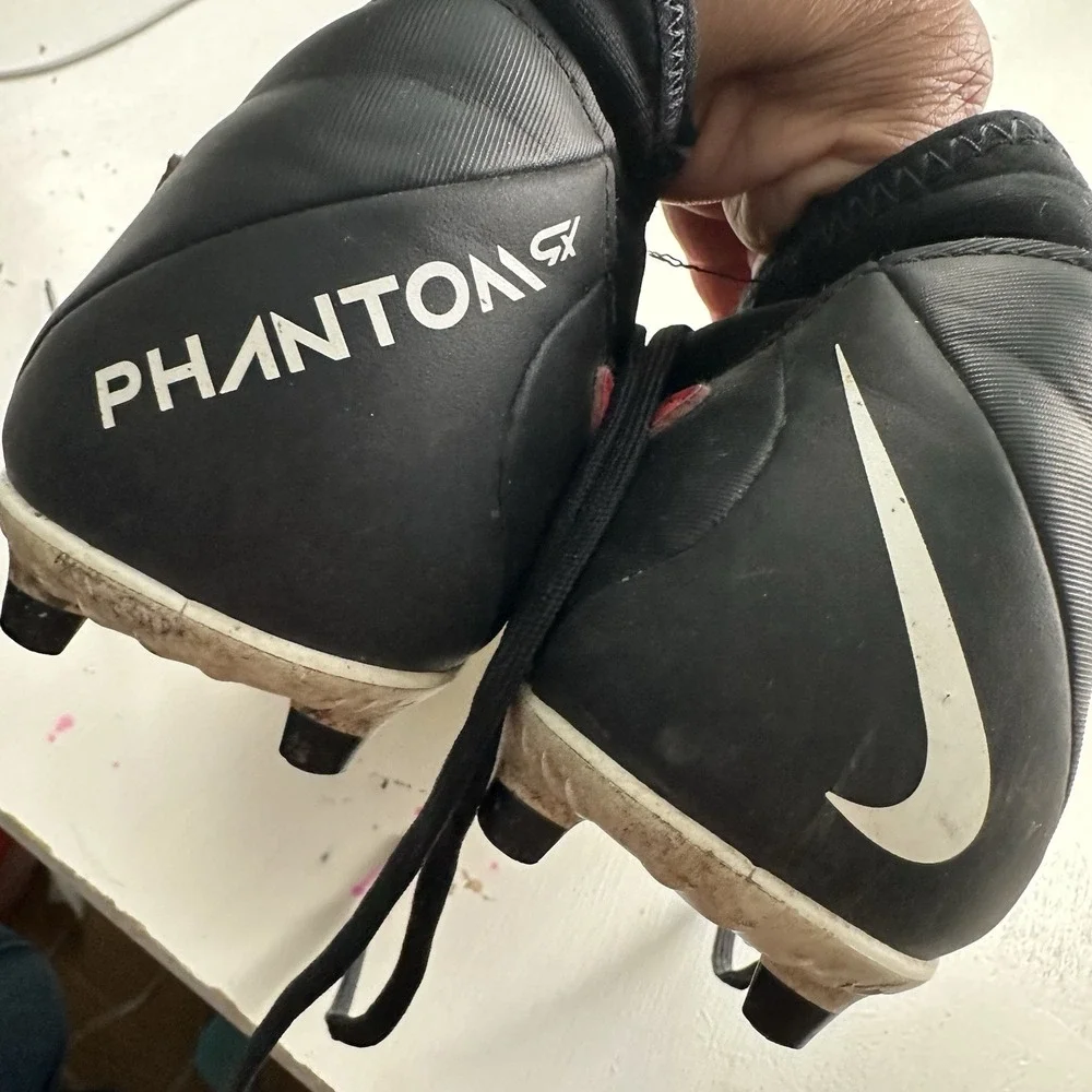 Nike Phantom GX Soccer Cleats Mens 9 Club DF MG Ready Pack Black Red DD9482-600